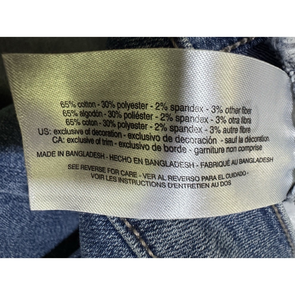Gloria Vanderbilt Jeans Women's Size 18 (W36xL30) Amanda Bootcut Blue High Rise - Picture 9 of 9
